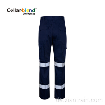 Reflektierende Arbeitshose Poly Cotton Workwear Hose